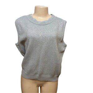 BFA Classics Glitter  XL Silver  Solid Acrylic sku3